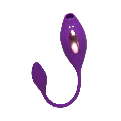 Вакуумный стимулятор клитора JOS Ginny, силикон, фиолетовый, 31 см - фото 3