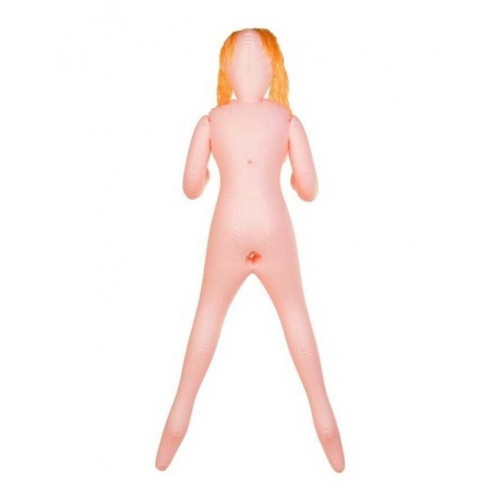 Кукла надувная Olivia, блондинка, TOYFA Dolls-X Passion, с тремя отверситями, кибер вставка: вагина- - фото 5