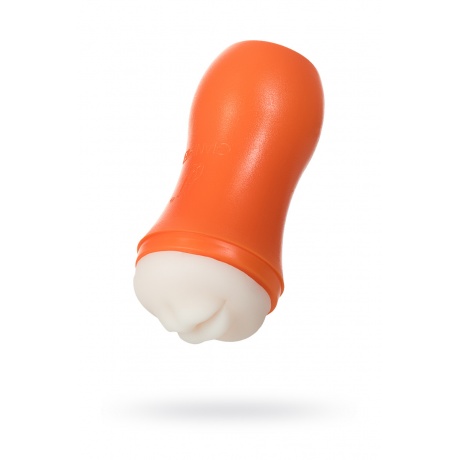 Мастурбатор TOYFA A-Toys, рот, оранжевый/телесный, 14 см - фото 1