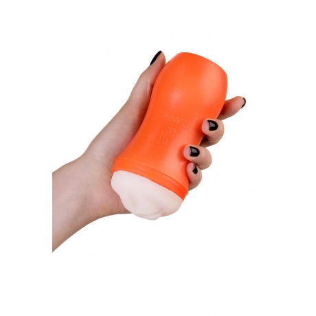 Мастурбатор TOYFA A-Toys, рот, оранжевый/телесный, 14 см - фото 5