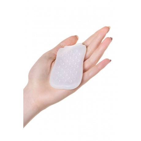 Мастурбатор TOYFA A-Toys Pocket Dotty, TPR, белый, 7,8 см (растягивается до 30 см) - фото 3