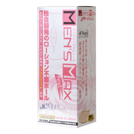 Мастурбатор нереалистичный, FEEL+Wetch, MensMax, TPE, розовый, 14,2 см - фото 5