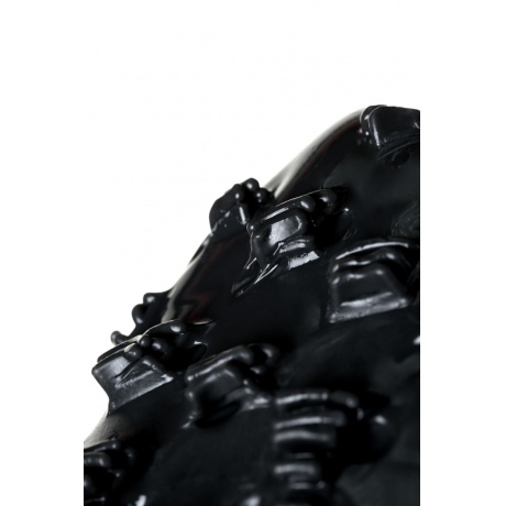 Мастурбатор нереалистичный, CAPSULE 05, Ougi, MensMax, TPE, черный, 8 см - фото 7