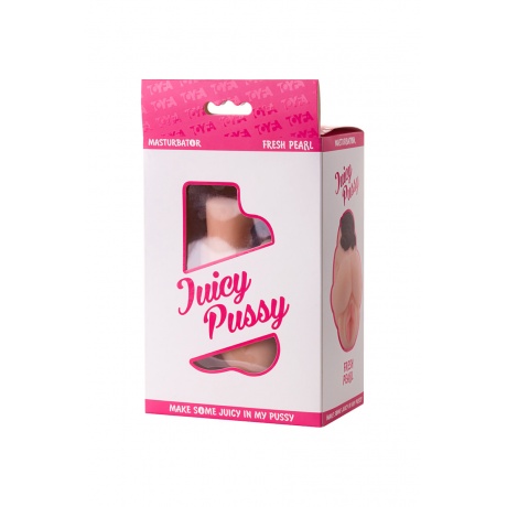 Мастурбатор реалистичный TOYFA Juicy Pussy Fresh Pearl, вагина, TPR, телесный, 13 см - фото 7