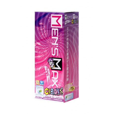Мастурбатор нереалистичный, FEEL CIBOYS, MensMax, TPE, розовый, 14,2 см - фото 6