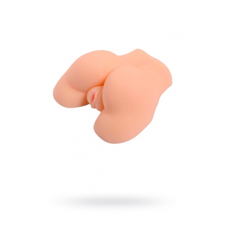 Мастурбатор реалистичный вагина+анус, XISE, TPR, телесный, 20 см - фото 1