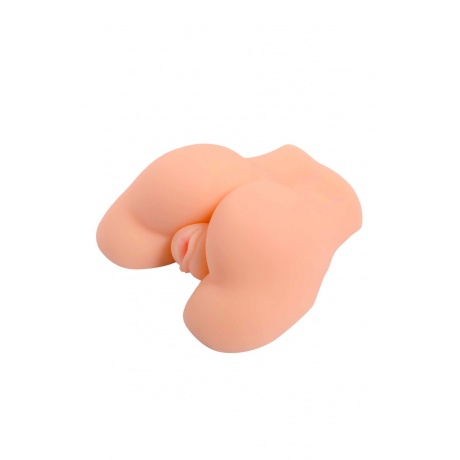 Мастурбатор реалистичный вагина+анус, XISE, TPR, телесный, 20 см - фото 4