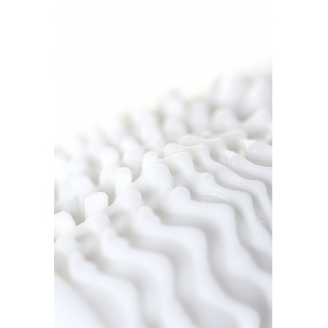 Мастурбатор нереалистичный, Pucchi Wave, MensMax, TPE, белый, 6,5 см - фото 8