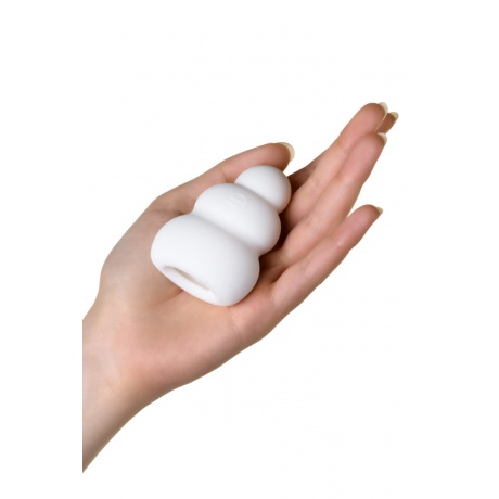 Мастурбатор нереалистичный, Pucchi Dot, MensMax, TPE, белый, 6,5 см - фото 5