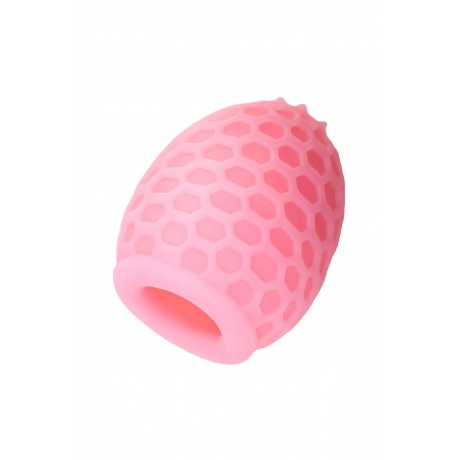 Мастурбатор A-Toys Pufl, розовый, ТРЕ, 6 см ? 2,7 см - фото 3