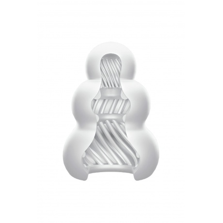 Мастурбатор нереалистичный MensMax Pucchi SQUID, TPE, белый, 6,5 см - фото 3