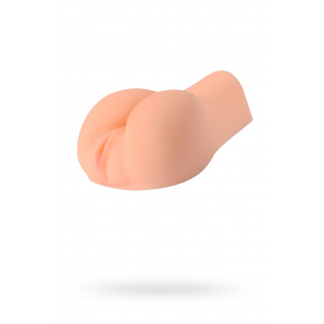 Мастурбатор  реалистичный вагина+анус, XISE, TPR, телесный, 17 см. - фото 1