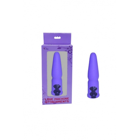 Сменная насадка для секс машин,Diva, силикон, фиолетовый, 16 см - фото 2