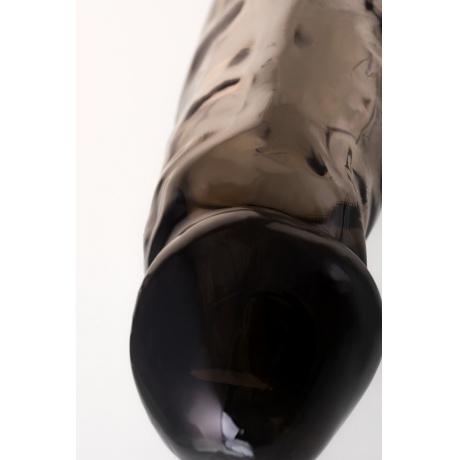 Насадка Toyfa XLover, для увеличения размера, TPE, черная прозрачная, 19.5 см - фото 7