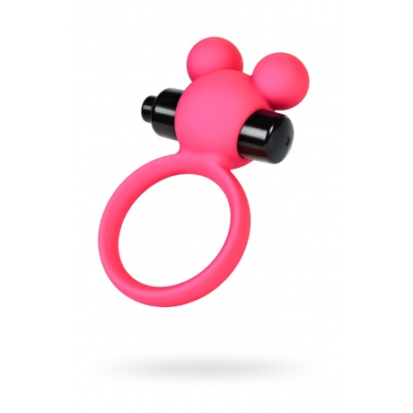 Виброкольцо на пенис A-Toys by TOYFA, силикон, розовое, ? 3,1 см - фото 1