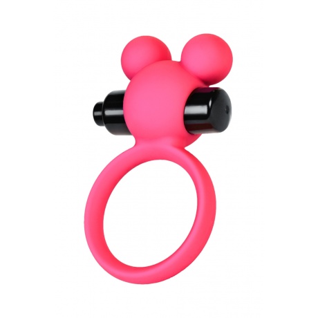Виброкольцо на пенис A-Toys by TOYFA, силикон, розовое, ? 3,1 см - фото 2