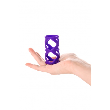 Насадка на пенис TOYFA A-Toys , Силикон, Фиолетовый, 7,5 см - фото 6