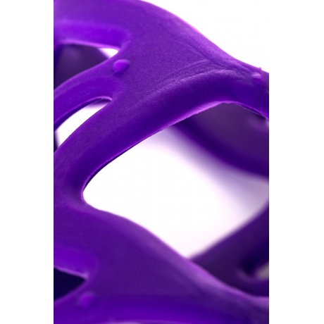 Насадка на пенис TOYFA A-Toys , Силикон, Фиолетовый, 7,5 см - фото 8