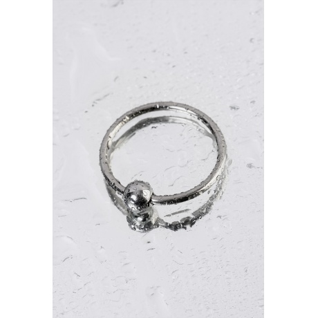 Кольцо на головку пениса, TOYFA Metal 717107-M, серебристое - фото 5