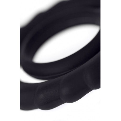 Эрекционное кольцо на пенис JOS BAD BUNNY, силикон, чёрный, 9 см - фото 8