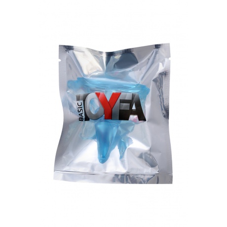 Анальная втулка TOYFA, ABS пластик, голубая, 6,5 см, ? 2,5 см - фото 4