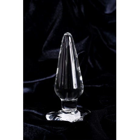 Анальная втулка Sexus Glass, стекло, прозрачная, 11,5 см, ? 3,5 см - фото 8