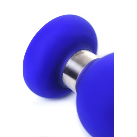 Анальная втулка ToDo by Toyfa Сlassic, размер L, силикон, синяя, 13 см, ? 4,6 см - фото 6