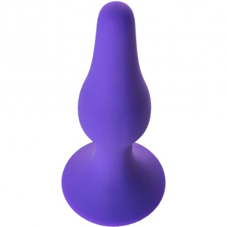 Анальная втулка TOYFA A-Toys, Силикон, Фиолетовый, 10,2 см - фото 5