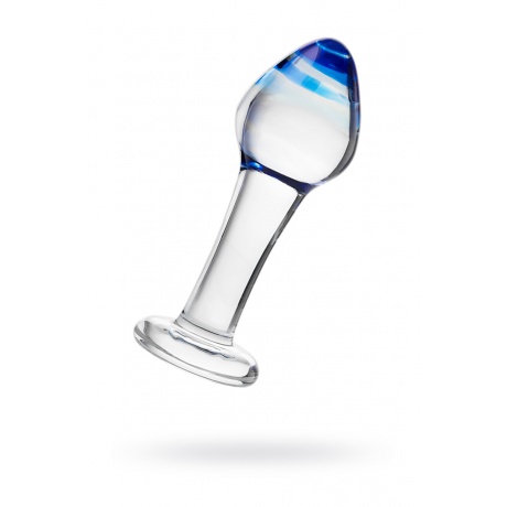 Анальная втулка Sexus Glass, стекло, прозрачная, 11,5 см, ? 4 см - фото 1