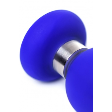 Анальная втулка ToDo by Toyfa Сlassic, размер M, силикон, синяя, 11,5 см, ? 3,7 см - фото 6