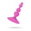 Анальная втулка ToDo by Toyfa Loverty, силикон, розовая, 8 см, ?...