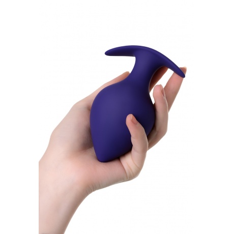 Анальная втулка ToDo by Toyfa Glob, силикон, фиолетовая, 10 см, ? 4,5 см - фото 3
