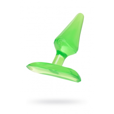 Анальная втулка TOYFA, ABS пластик, зеленая, 6,5 см, ? 2,5 см - фото 1