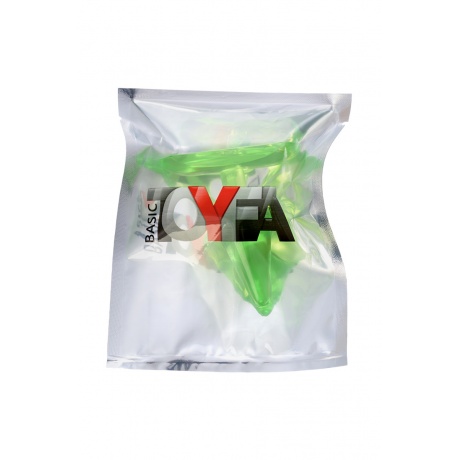Анальная втулка TOYFA, ABS пластик, зеленая, 6,5 см, ? 2,5 см - фото 4