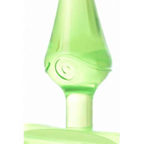 Анальная втулка TOYFA, ABS пластик, зеленая, 6,5 см, ? 2,5 см - фото 5