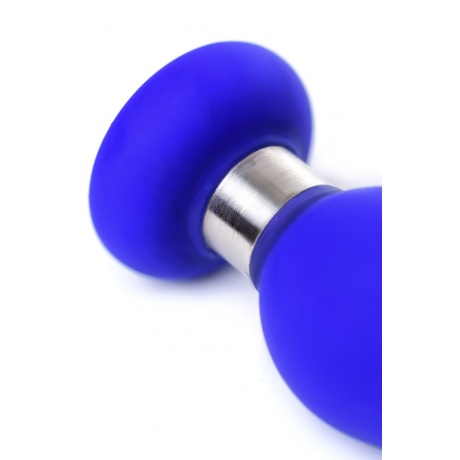 Анальная втулка ToDo by Toyfa Сlassic, размер S, силикон, синяя, 10 см, ? 3 см - фото 6
