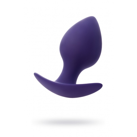 Анальная втулка ToDo by Toyfa Glob, силикон, фиолетовая, 8,8 см, ? 4,5 см - фото 1