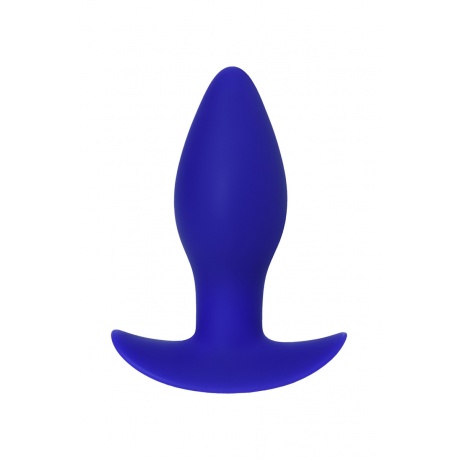 Анальная вибровтулка ToDo by Toyfa Fancy, силикон, синяя, 10,7 см, ? 3,5 см - фото 2