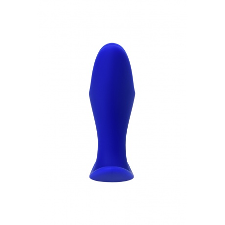 Расширяющая анальная втулка ToDo by Toyfa Bloom, силикон, синяя, 8,5 см, ? 4,5 см - фото 3