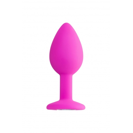 Анальная втулка ToDo by Toyfa Brilliant, силикон, розовая, 7 см, ? 2 см, 50 г - фото 3