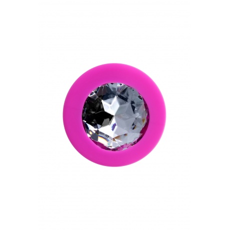 Анальная втулка ToDo by Toyfa Brilliant, силикон, розовая, 8 см, ? 3 см, 50 г - фото 2