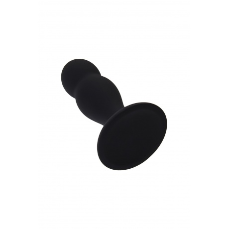 Анальная втулка Erotist Hidro M, силикон, чёрный, 10,5 см - фото 3