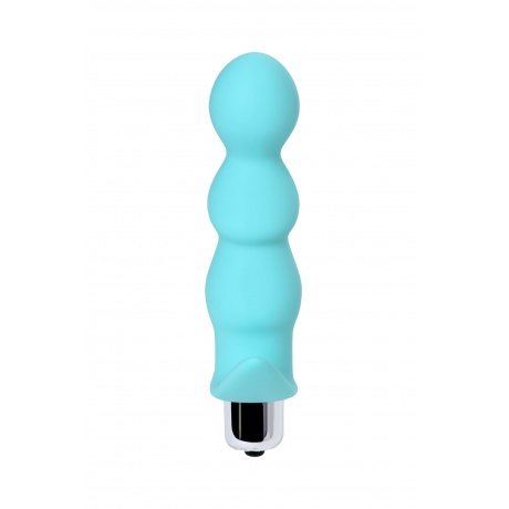 Анальная вибровтулка ToDo by Toyfa Bland, силикон, голубая, 12 см, ? 2,8 см - фото 2