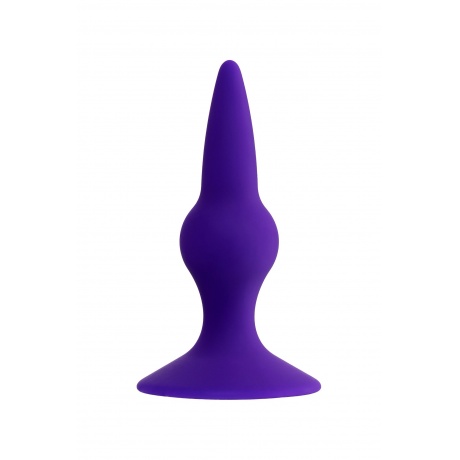 Анальная втулка ToDo by Toyfa Klapsy, силикон, фиолетовая, 10,5 см, ? 3 см - фото 2