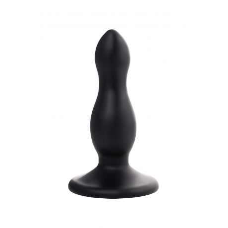 Анальная втулка TOYFA POPO Pleasure Antlia, силиконовая, черная,10,5 см - фото 2