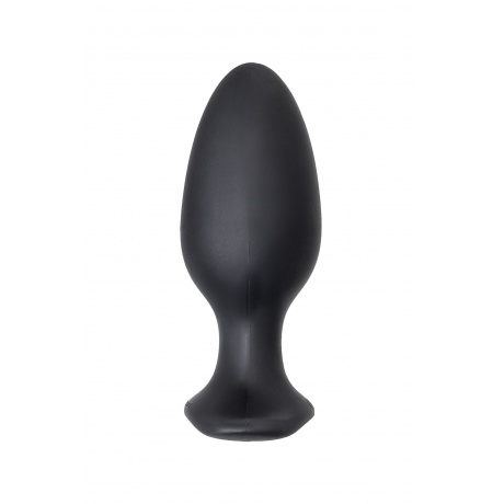 Анальная втулка LOVENSE Hush 2 (L), силикон, черная, 12,1 см - фото 3
