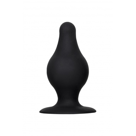 Анальная втулка Erotist Spade S, сайлекспан, чёрный, 8 см - фото 2