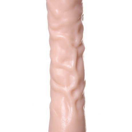 Двусторонний фаллоимитатор TOYFA RealStick Nude реалистичный, PVC, телесный, 42,5 см - фото 9