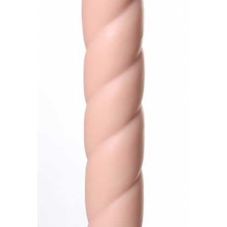 Реалистичный фаллоимитатор TOYFA RealStick Nude, PVC, телесный, 31,5 см - фото 10