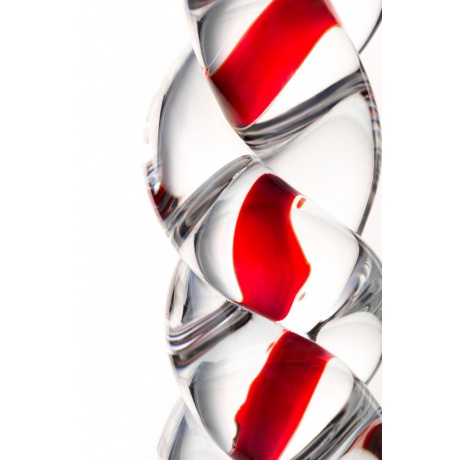 Нереалистичный фаллоимитатор Sexus Glass, стекло, прозрачный, 18 см - фото 5